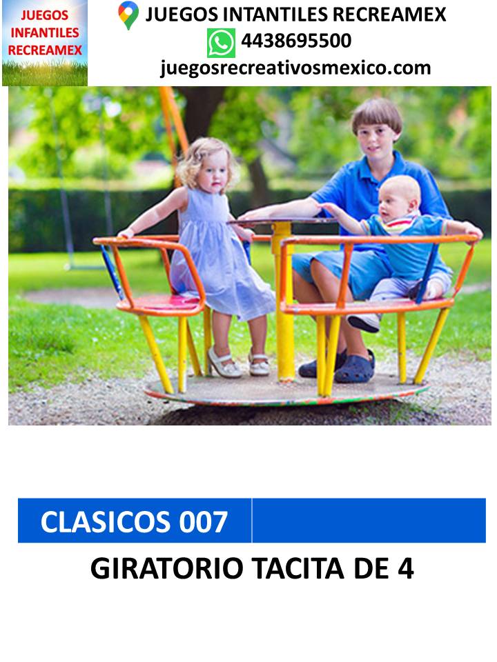 tacita giratoria para 4